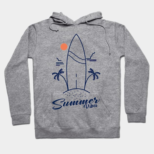 summer vibes Hoodie by donipacoceng